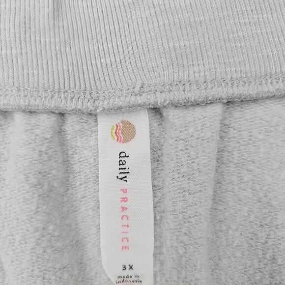 Daily Practice Pants Womens 3X Gray Harem Jogger Athleisure Minimal Relaxed - Picture 6 of 7